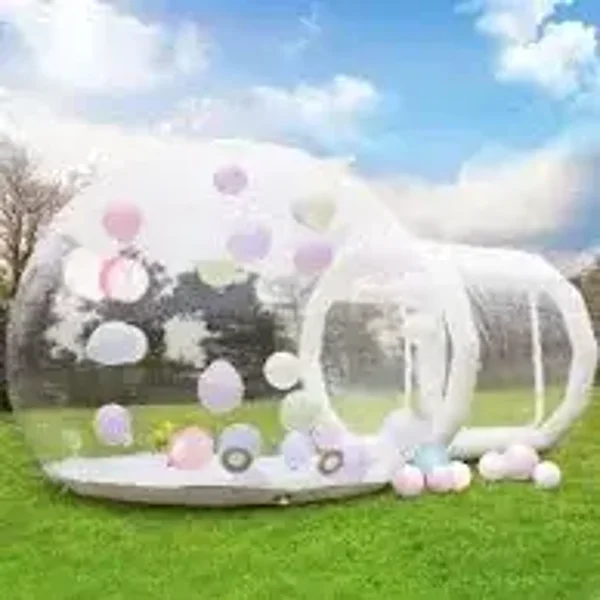 (1) Inflatable Bubble Dome w/ Balloons