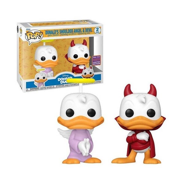 Disney - Donald's Shoulder Angel & Devil  Limited Edition Wondrous Convention 2022 #2pack