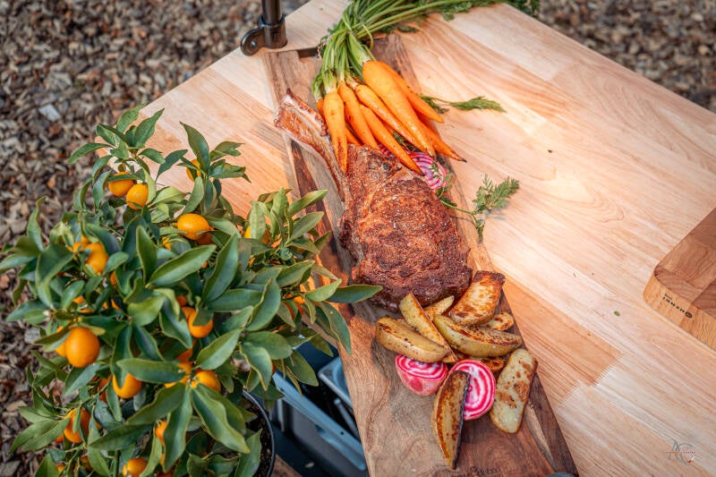 Gegrilde Tomehawk bereidt door Alright cooking 