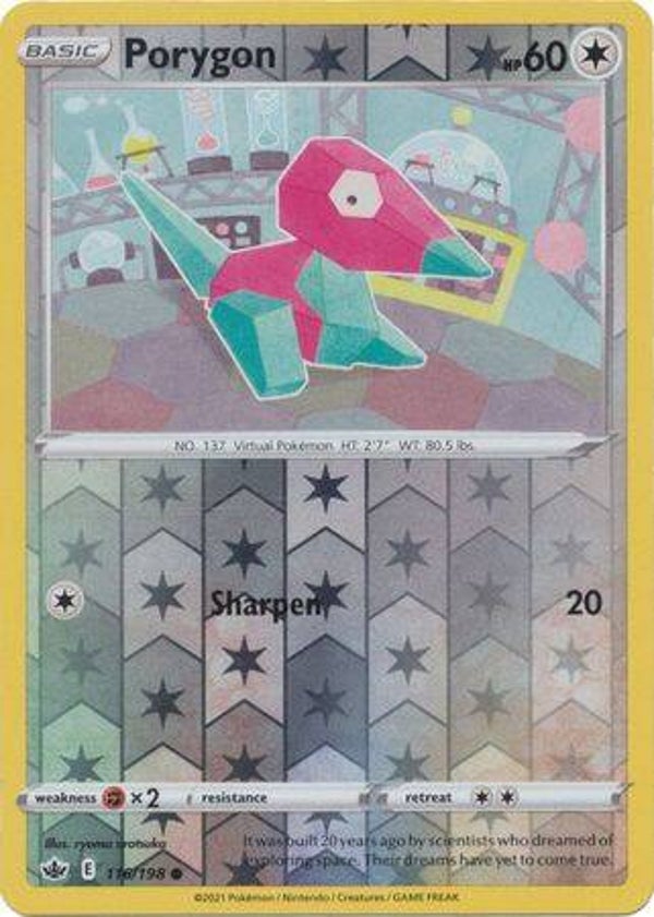 Chilling Reign 116/198 Porygon Reverse Holo