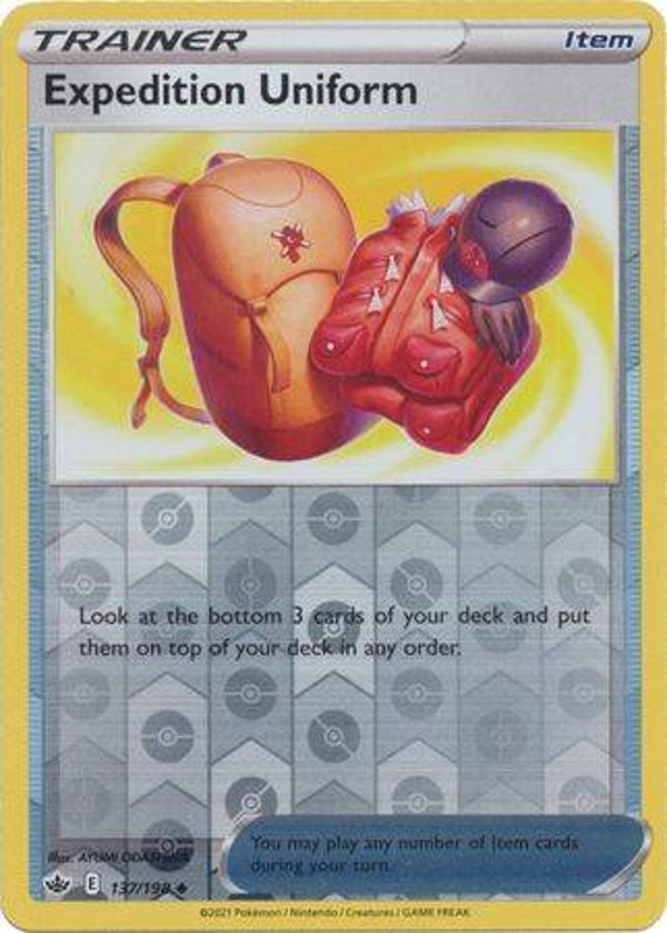 Chilling Reign 137/198 Expedition Uniform Reverse Holo