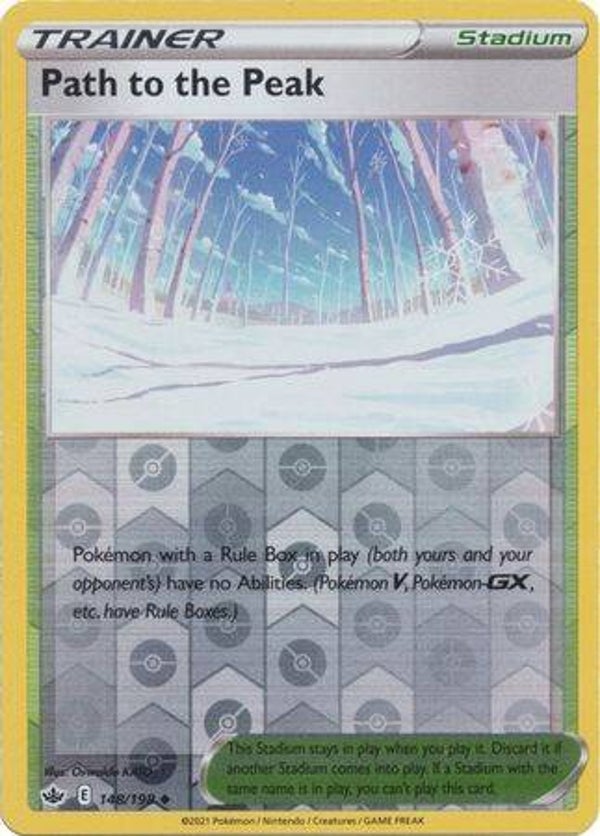 Chilling Reign 148/198 Path to the Peak Reverse Holo