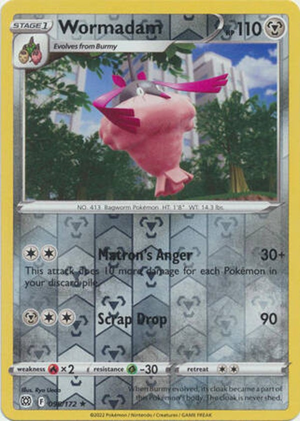 Brilliant Stars 098/172 Wormadam Reverse Holo