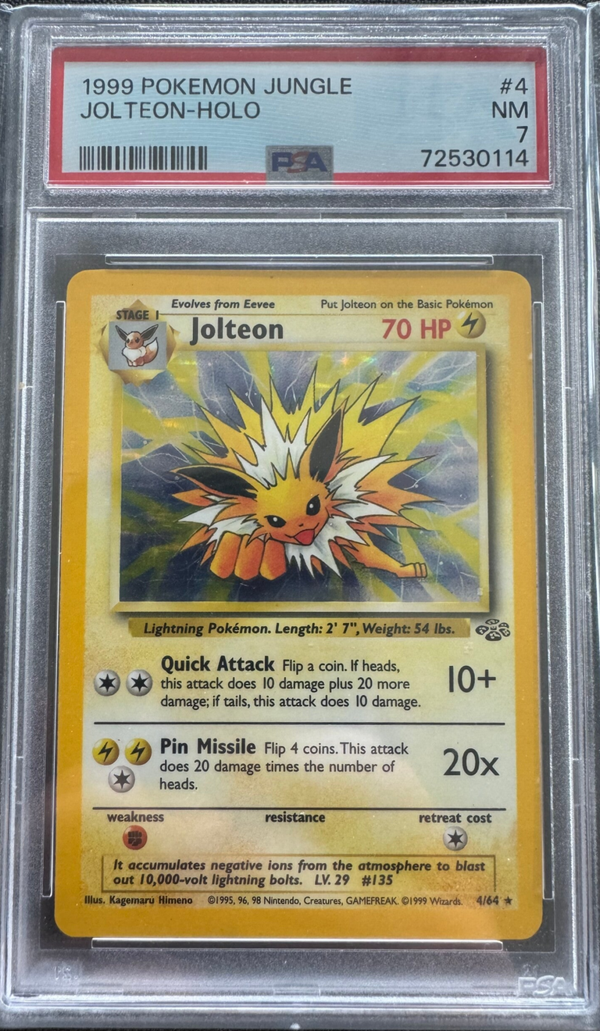 Jungle Jolteon 4/64 PSA 7 Near Mint