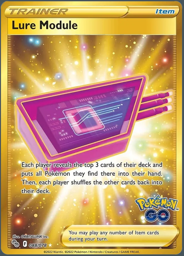 Pokémon GO 088/078 Lure Module (Gold)