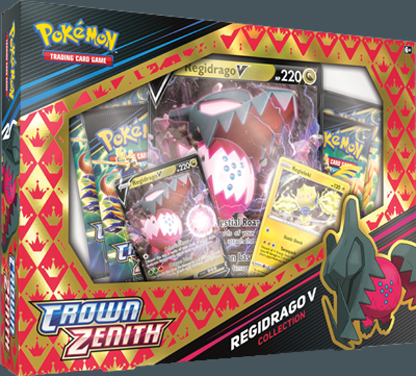 Pokémon Sword & Shield Crown Zenith Regidrago V Box