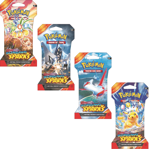 Surging Sparks Sleeved Booster Pack