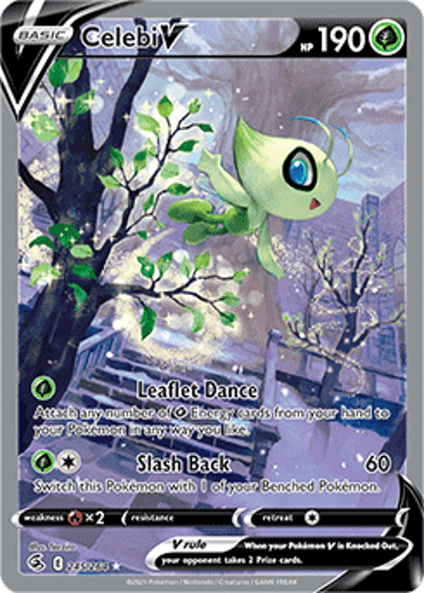 Fusion Strike 245/264 Celebi V Alt Art