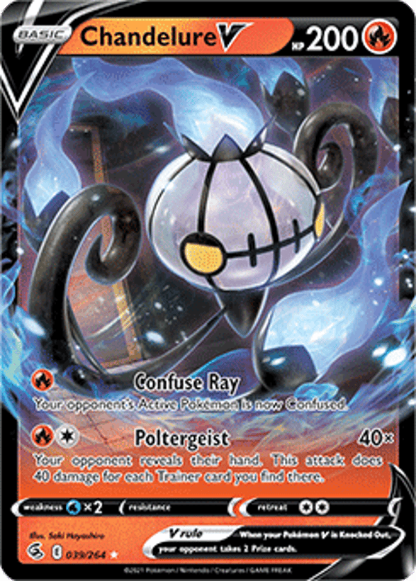 Fusion Strike 039/264 Chandelure V