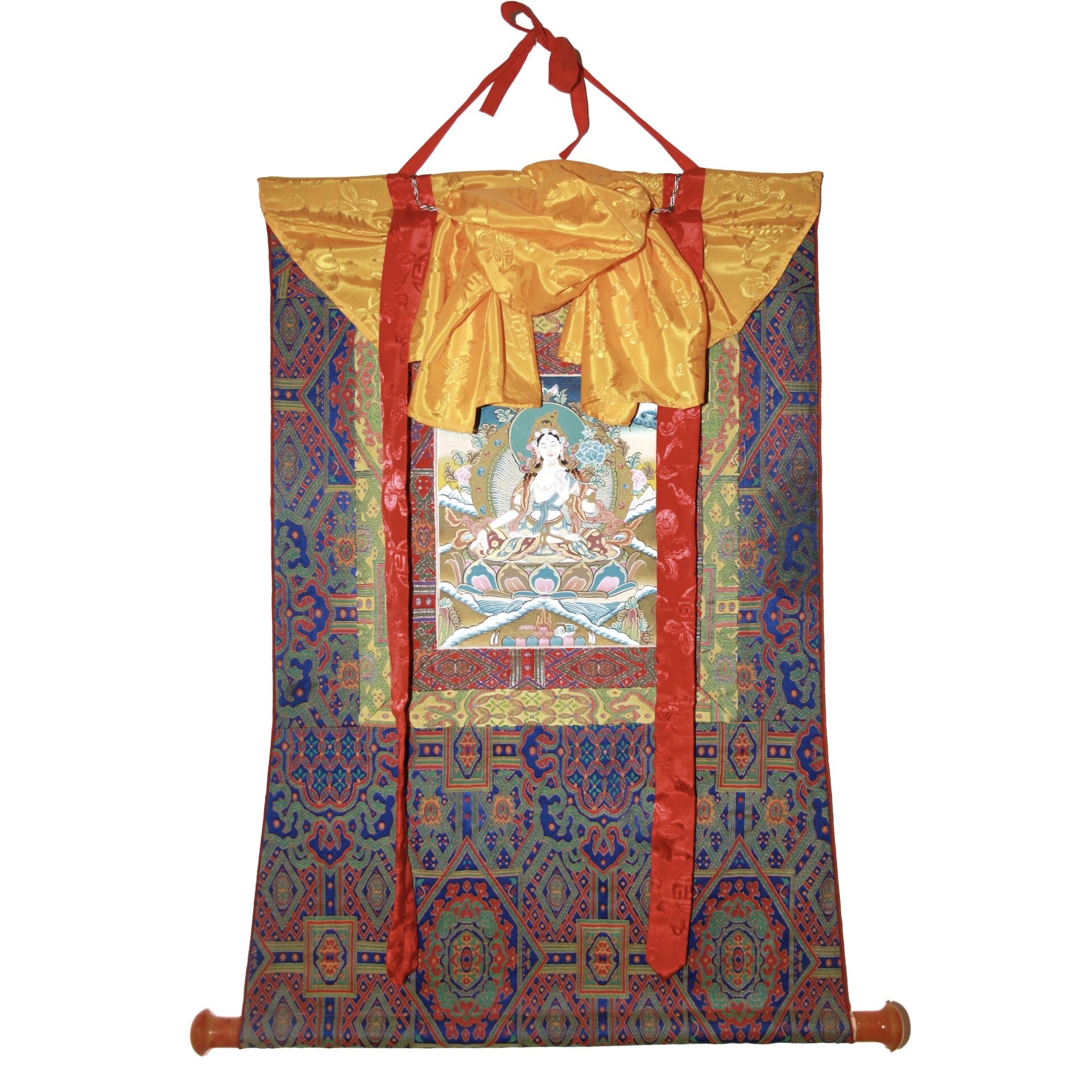 Witte Tara Thangka