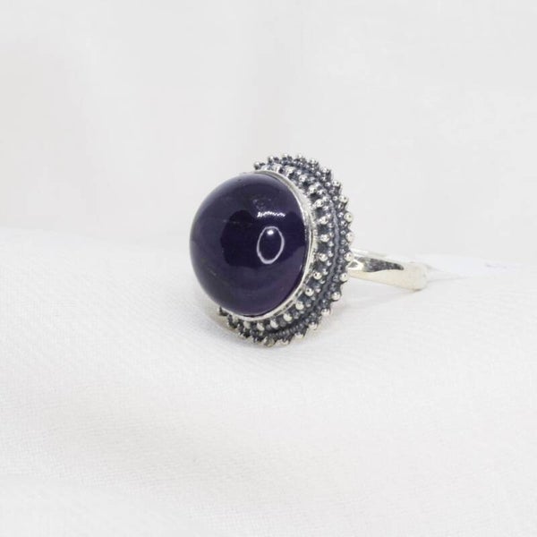 Amethist Zilveren Ring