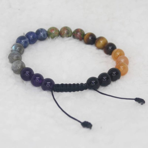7 chakra Shamballa Armbanden