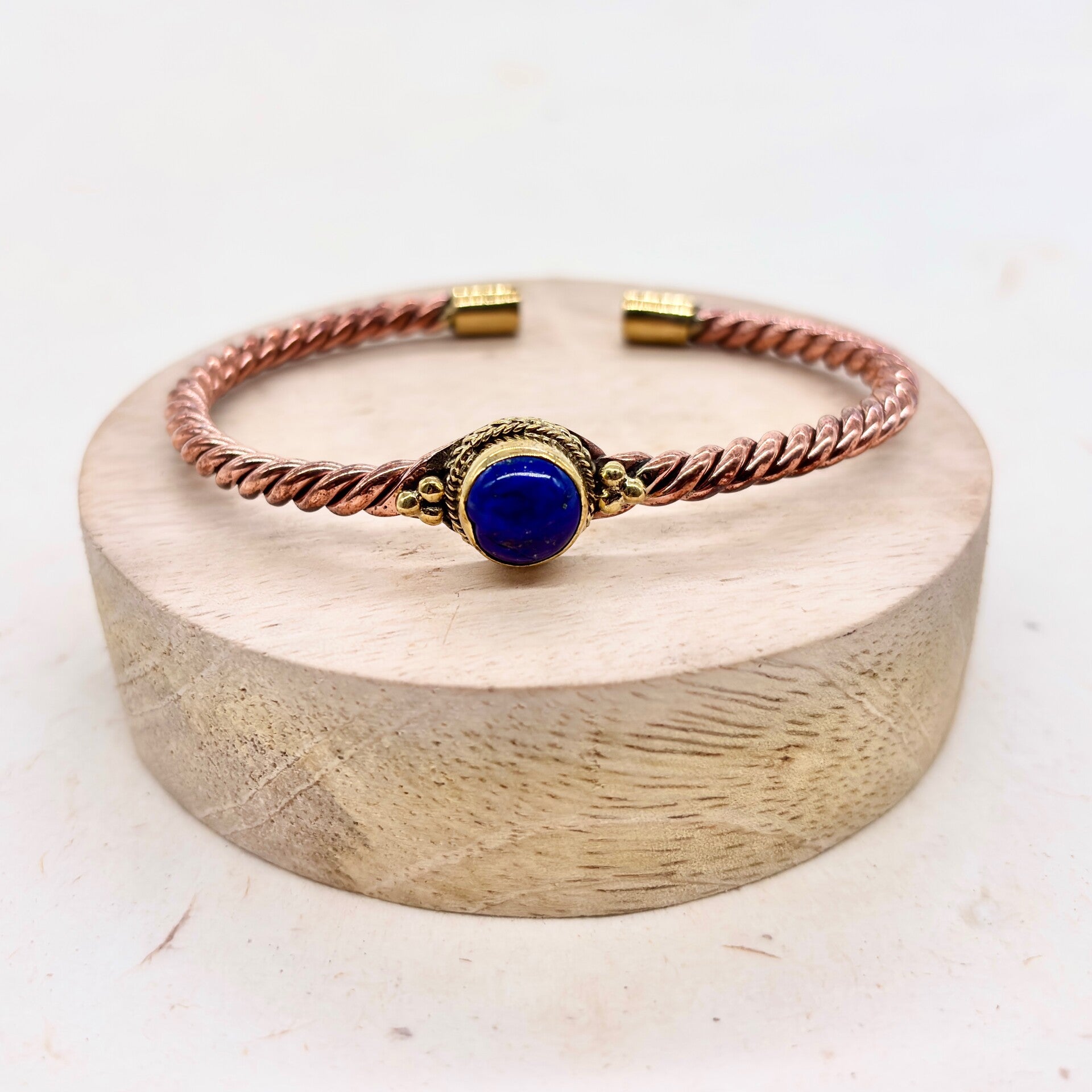 Koper Armband – Lapis Lazuli