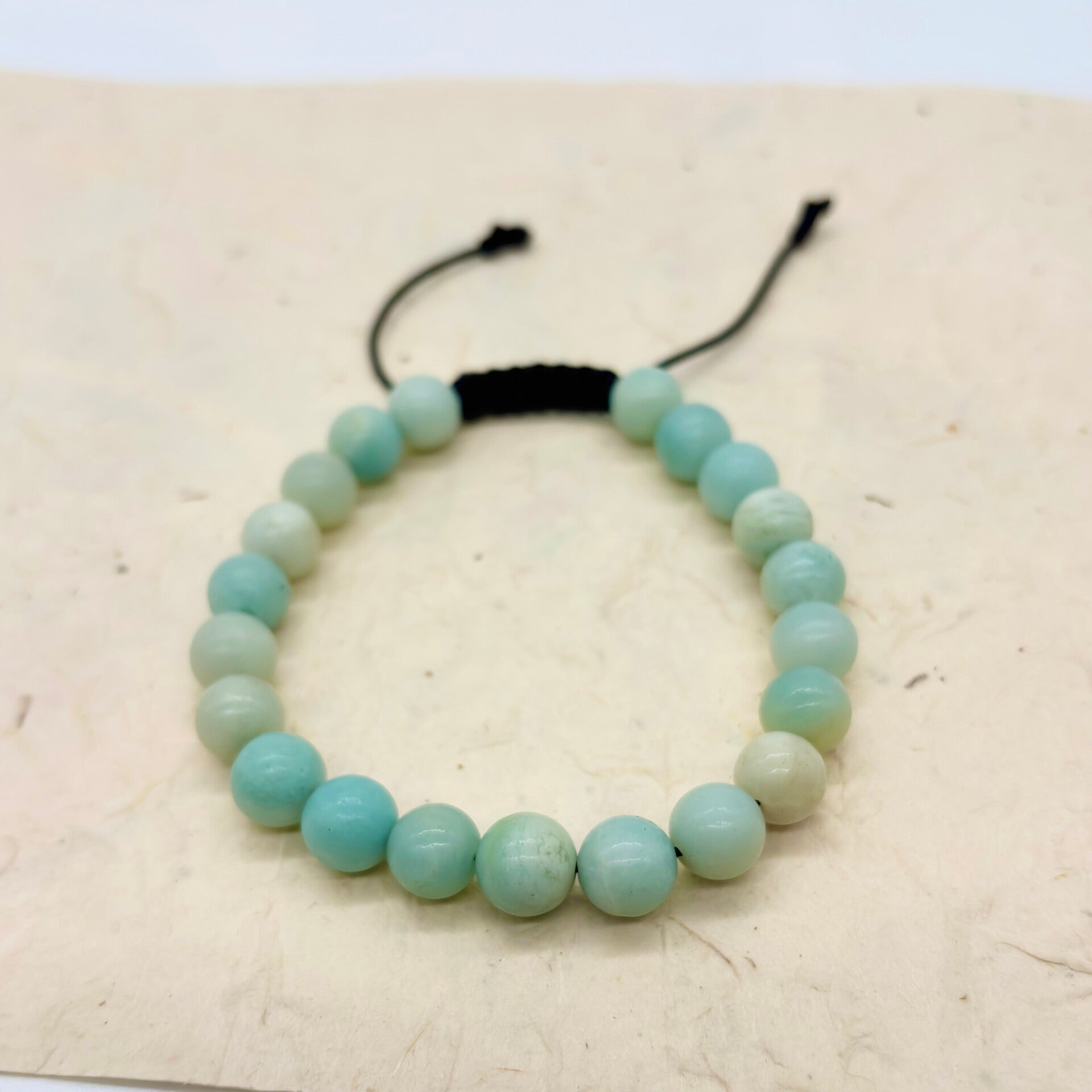 Amazoniet Shamballa Armbanden