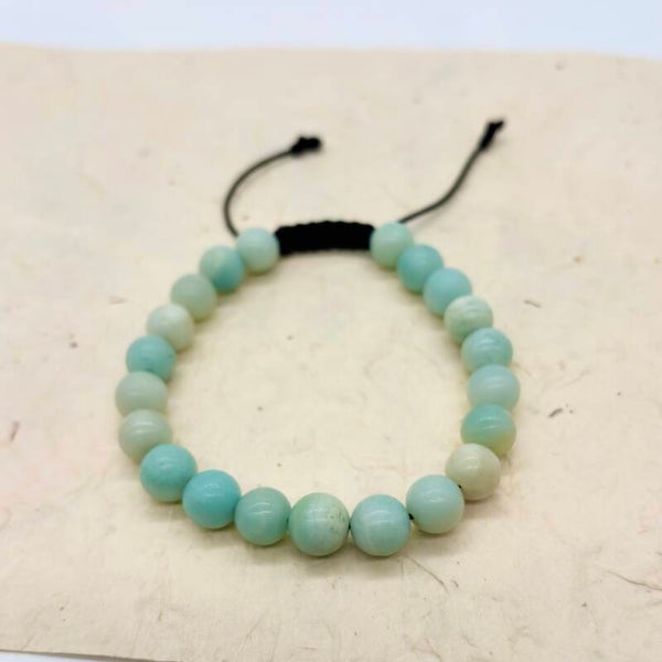 Amazoniet Shamballa Armbanden
