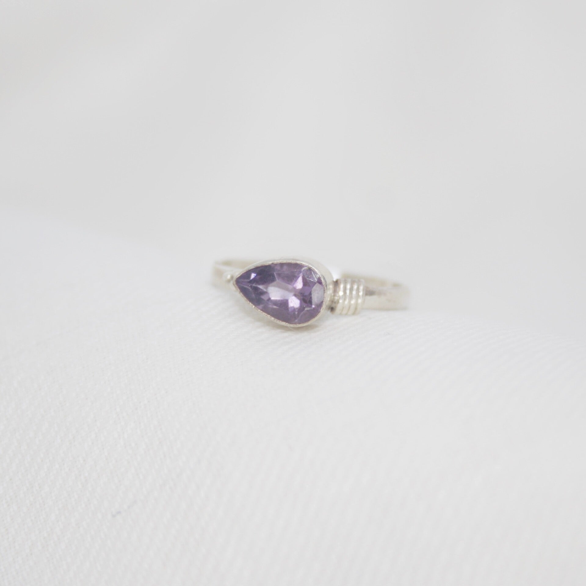 Amethist Zilveren Ring