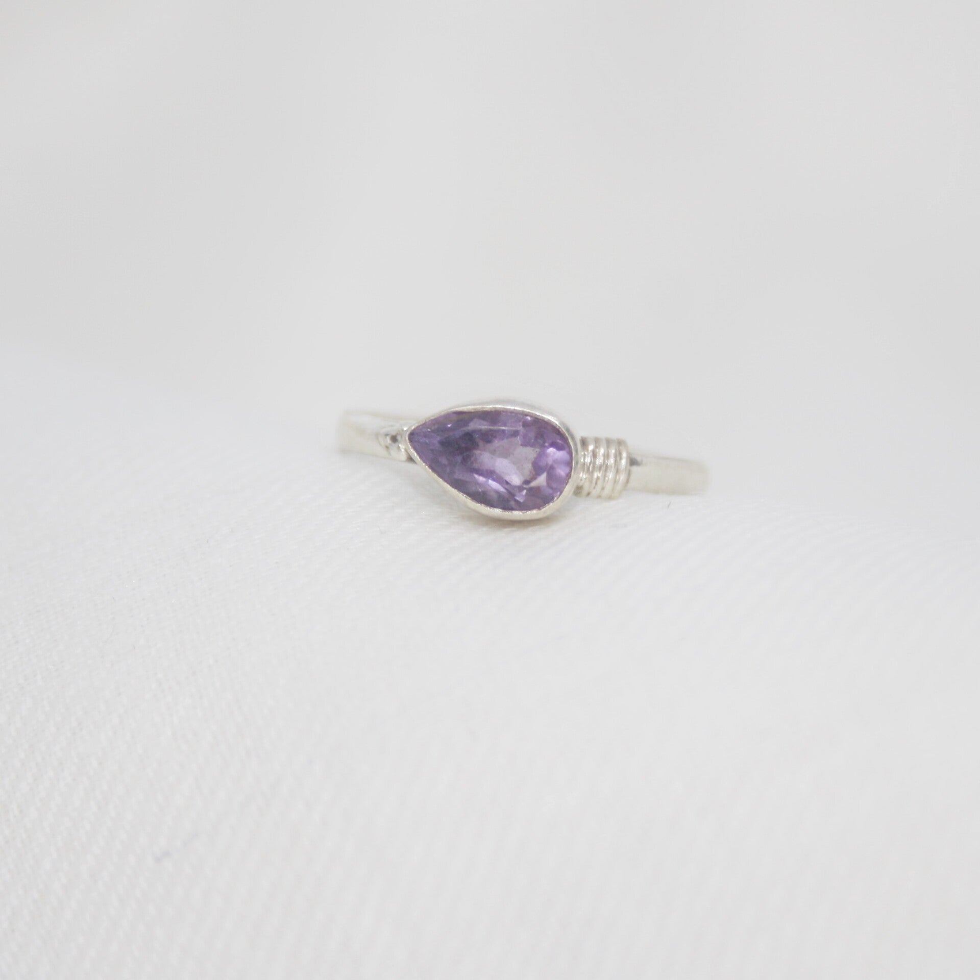 Amethist Zilveren Ring