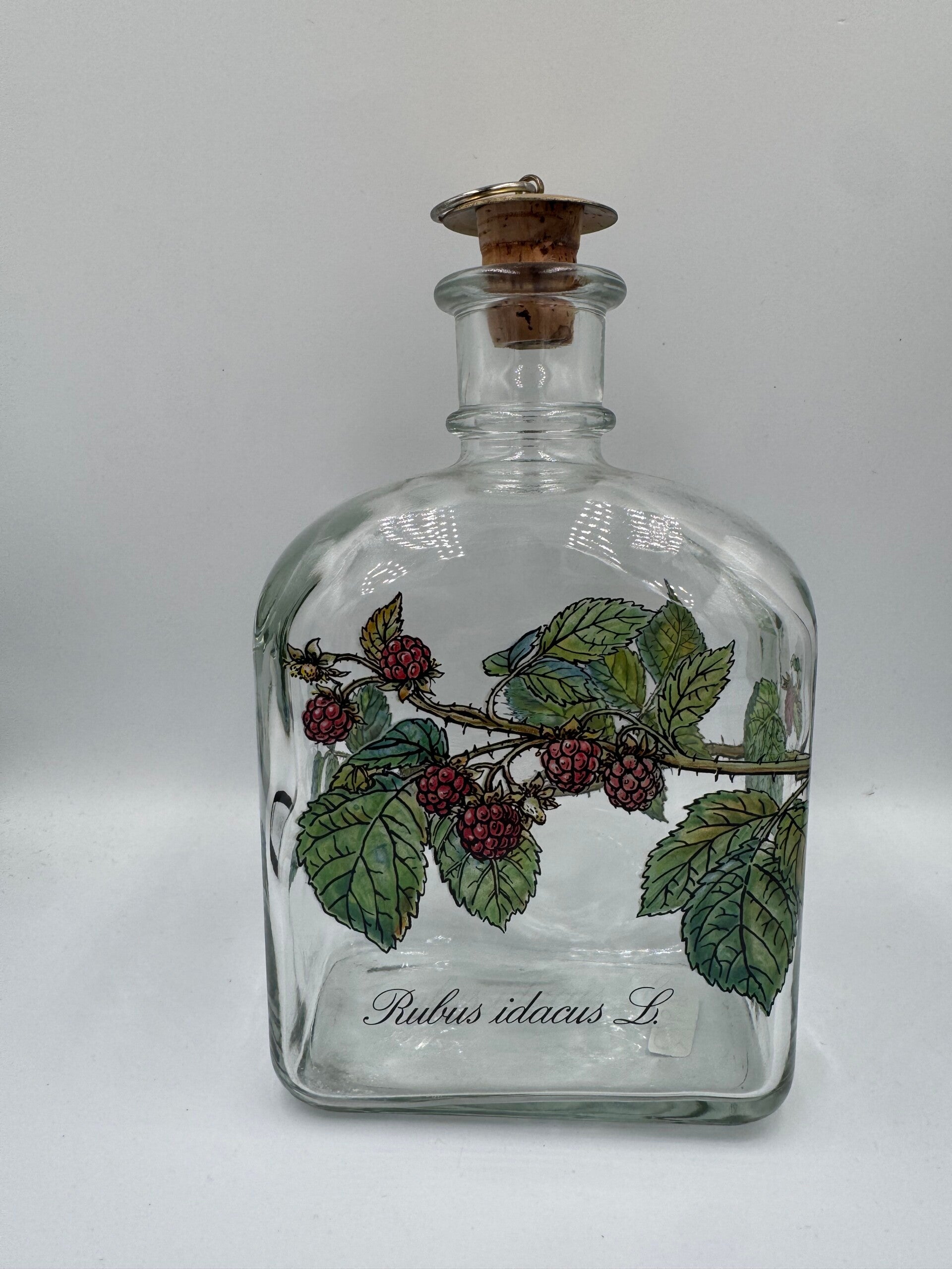 Vintage Holmegaard fles #1 - Rubus idacus L