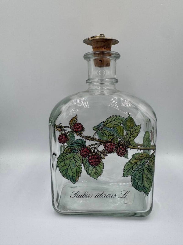 Vintage Holmegaard fles #1 - Rubus idacus L