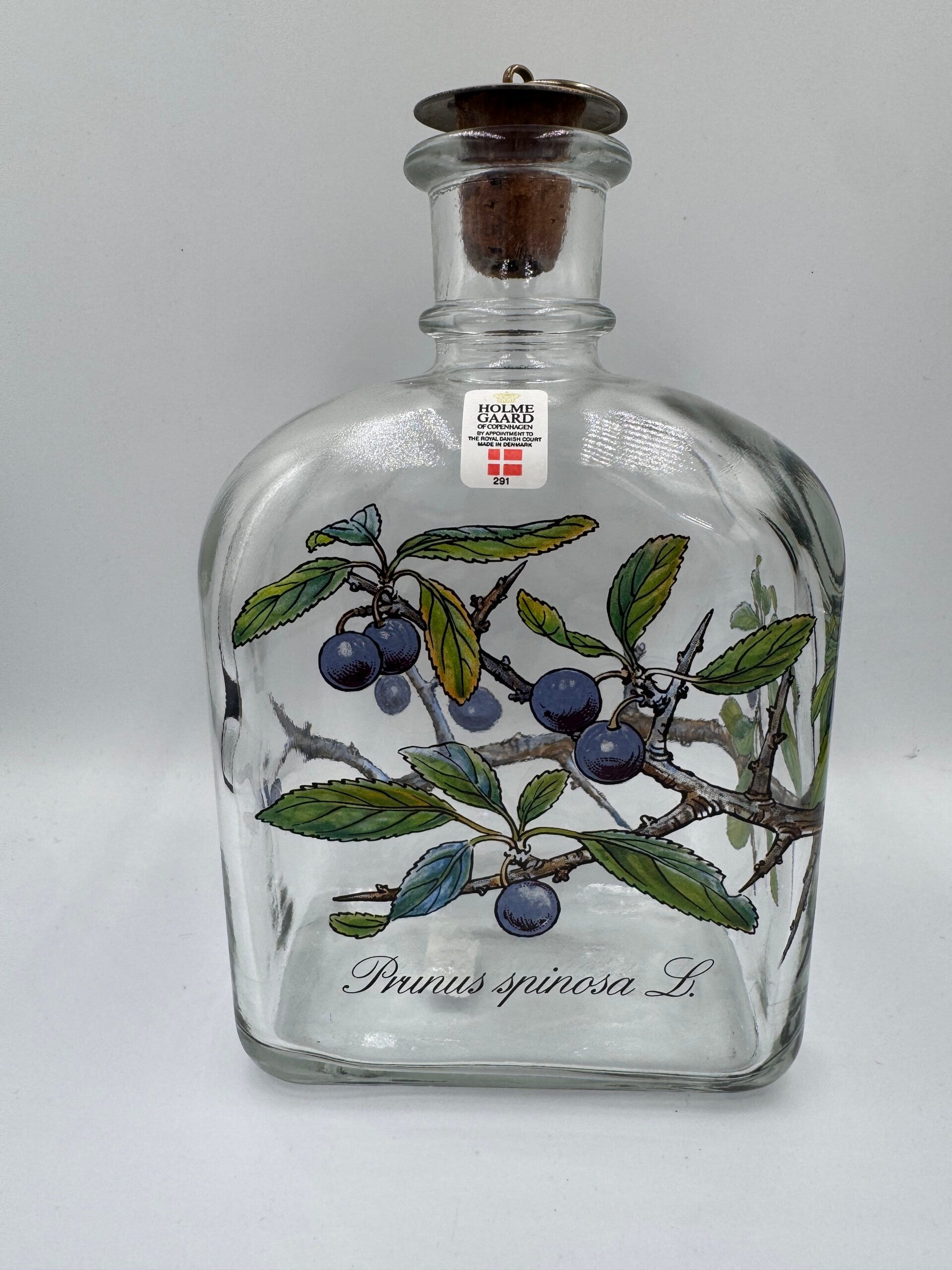 Vintage Holmegaard fles #4 - Prunus avium