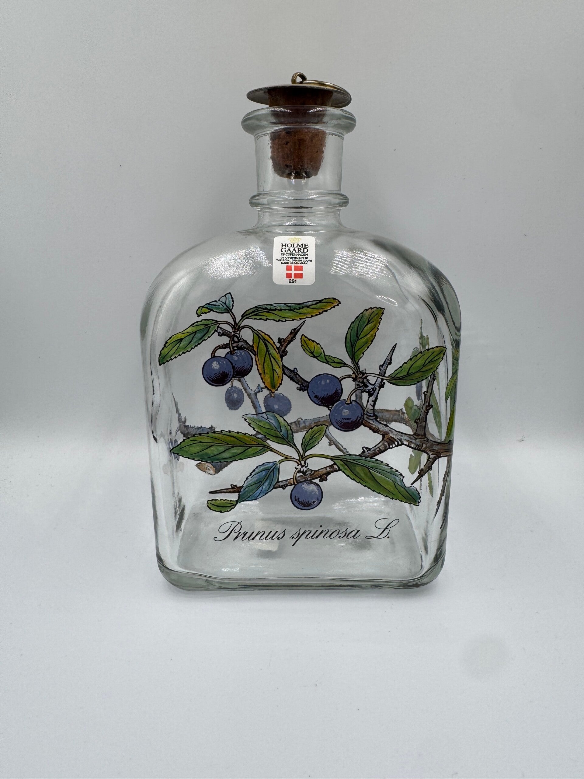 Vintage Holmegaard fles #6 - Prunus Spinosa