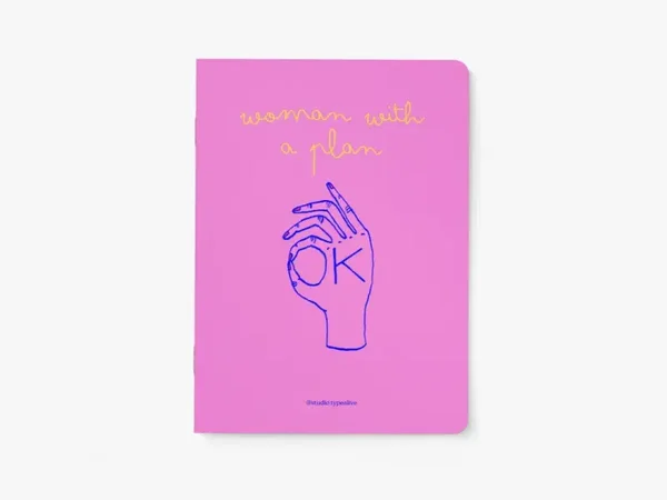 Notitieboek - Woman with a plan