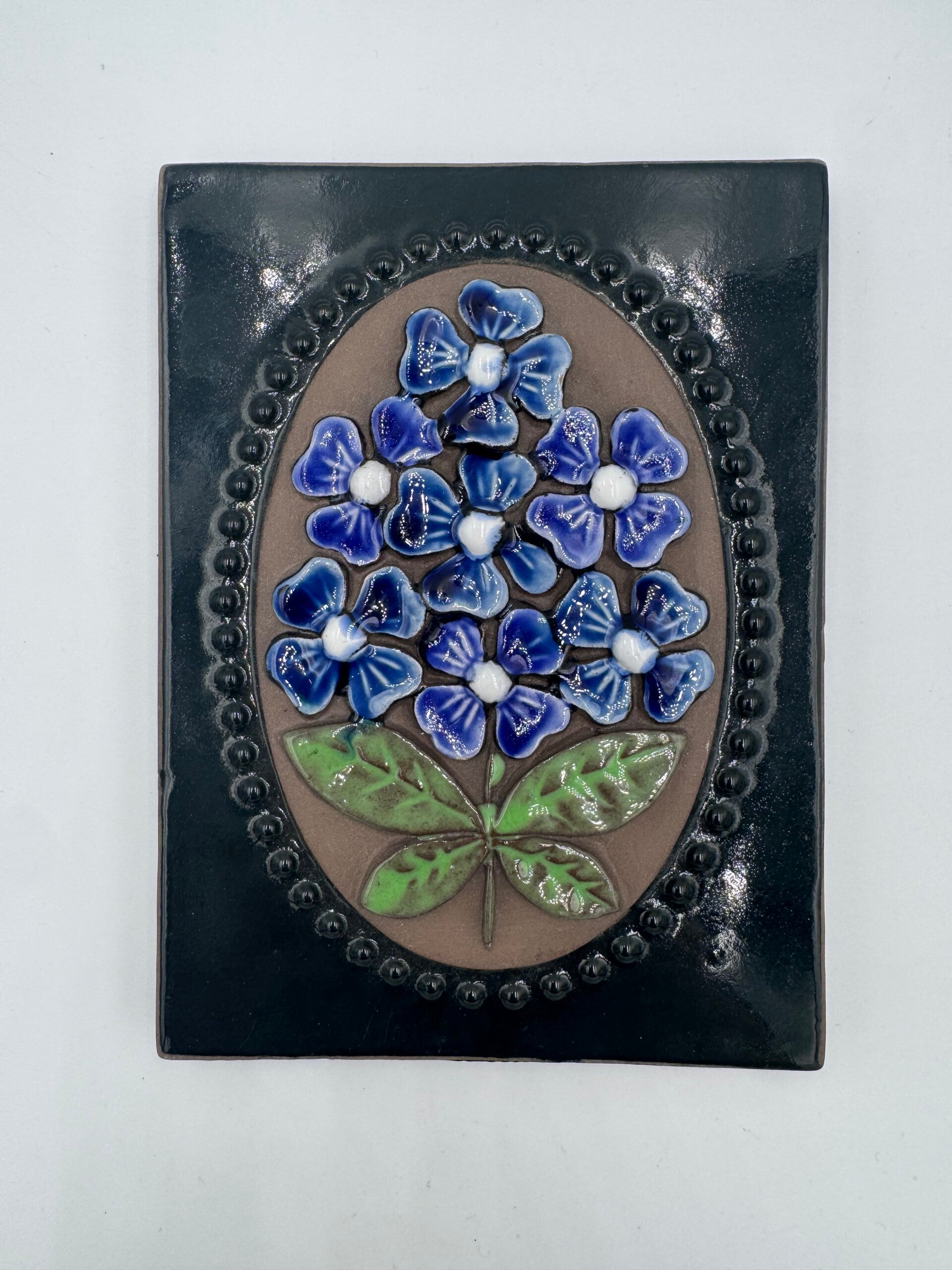 Wandtegel met bloemen #2 - JIE Gantofta Sweden