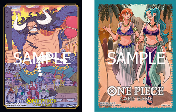 Offizielle TCG Kartenhüllen - Kaido und Nami Sleeves