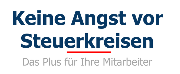 Keine Angst bei Steuerkreisen