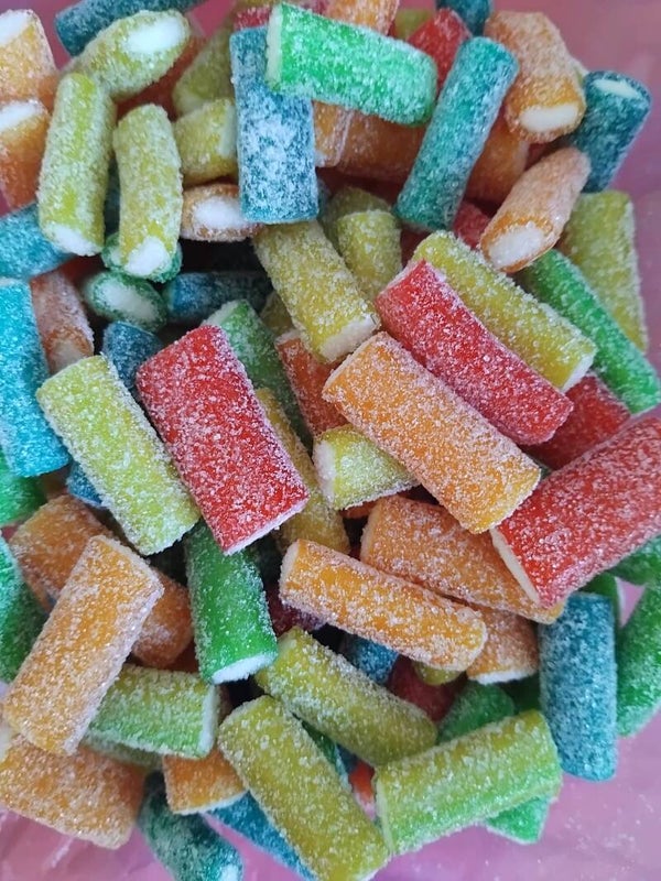 Mini câbles assortis sucrés 100g