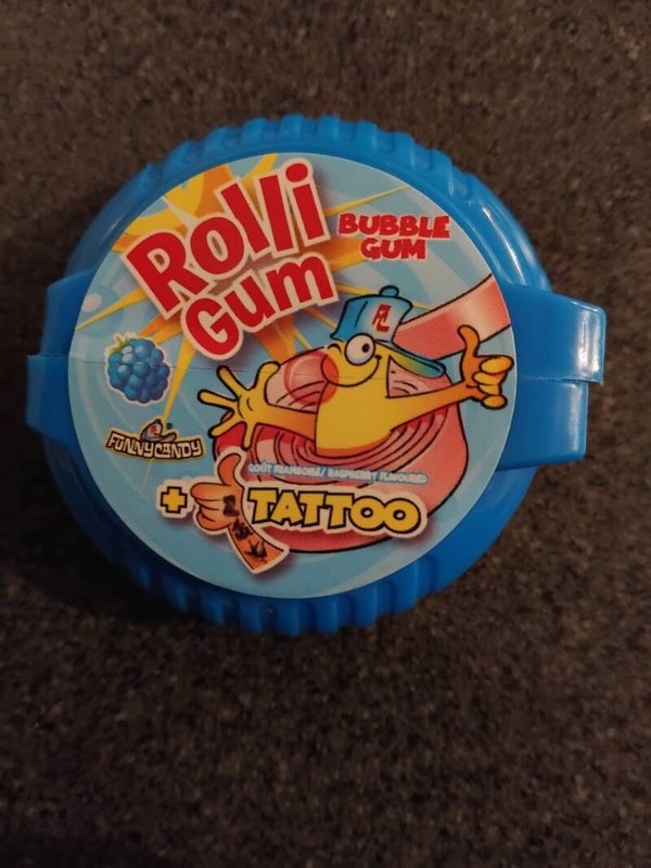 Bubble gum goût framboise