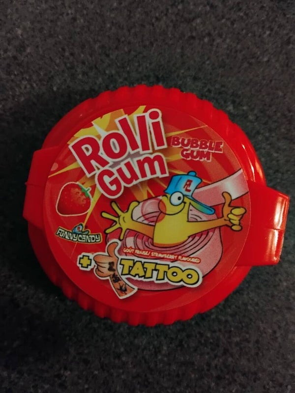Bubble gum goût fraise