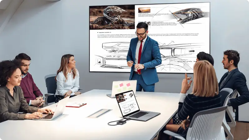 Zakelijk gebruik – Presentaties &amp; Meetings