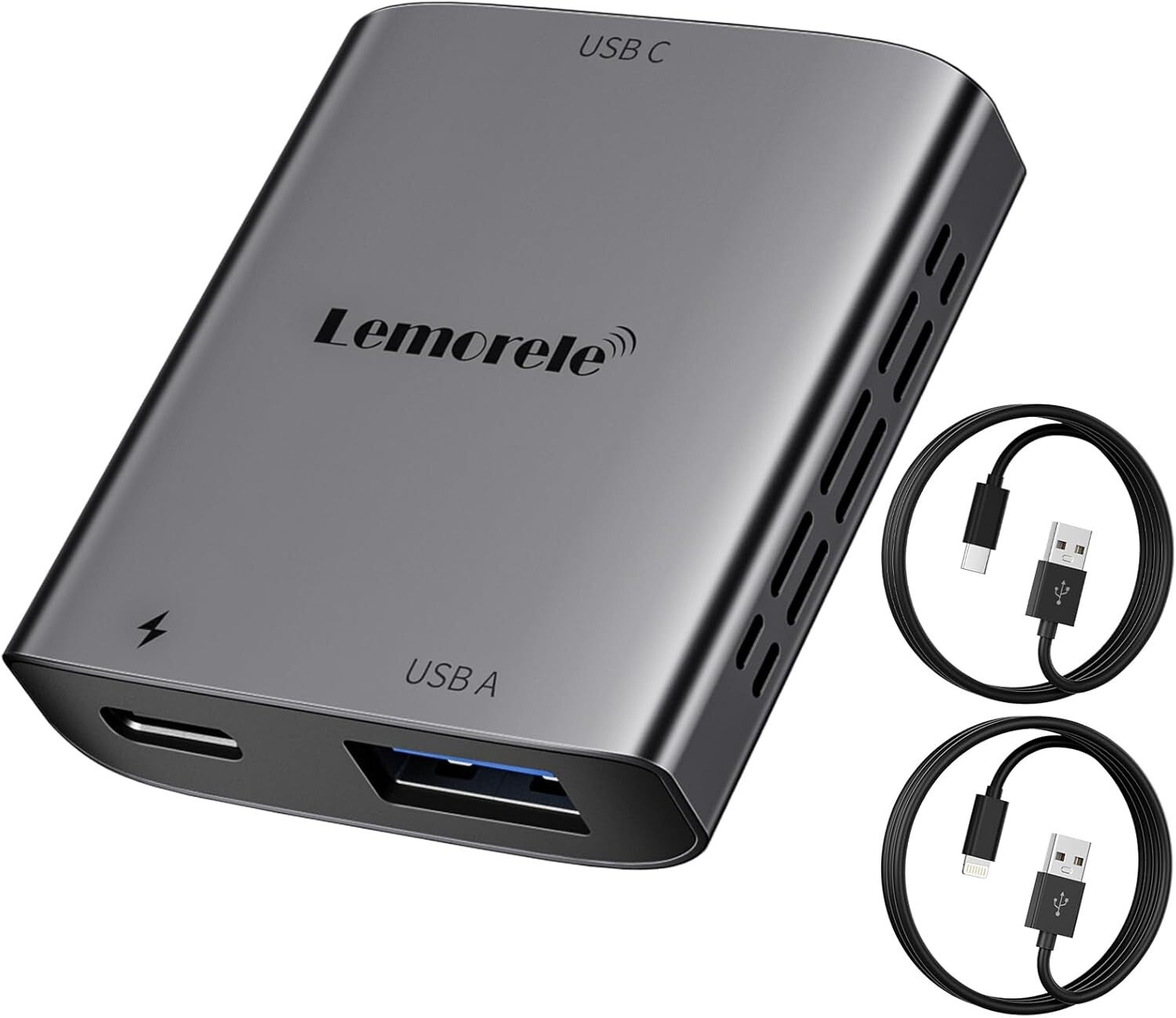 Lemorele LC20 – Lightning naar USB-C Adapter