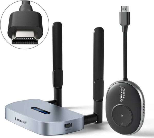 Lemorele Q5R1 Draadloze HDMI Video/Audio Zender en Ontvanger