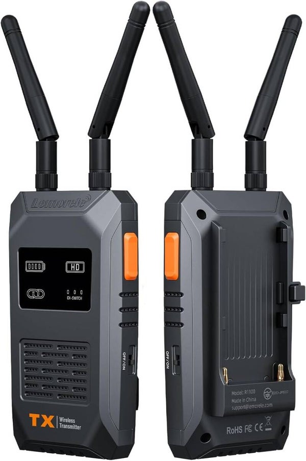 Lemorele R1100 – Draadloos HDMI Video Transmissiesysteem – 200m Bereik