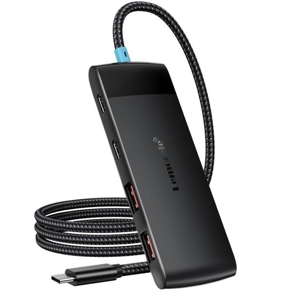 Lemorele TC109 – 4-in-1 USB-C Hub – 10Gbps High-Speed