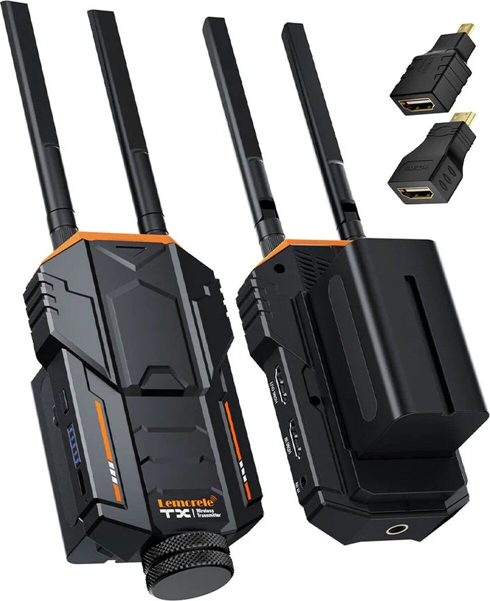 Lemorele Wireless Video Transmitter & Receiver Kit R100-PLUS