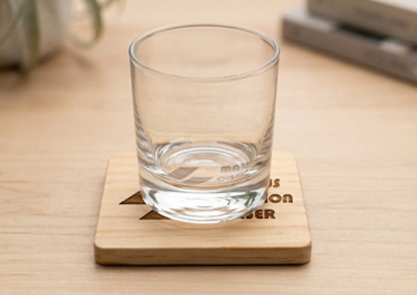 Sous verre en bois