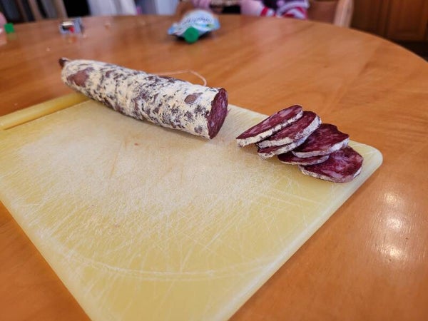 Saucisse sèche au cumin