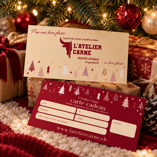 Bon cadeau - édition Noël