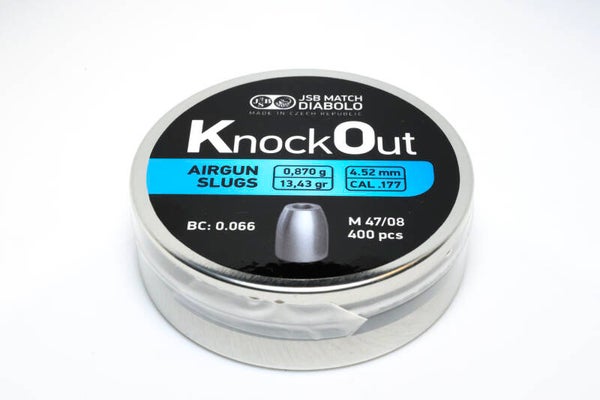 JSB KnockOut Slugs .177 13,43 grain