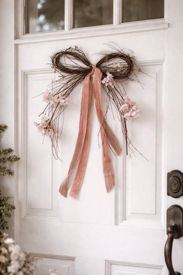 Strik van takken en kunst