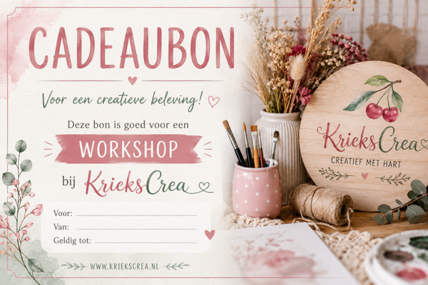 Workshop Cadeaubon