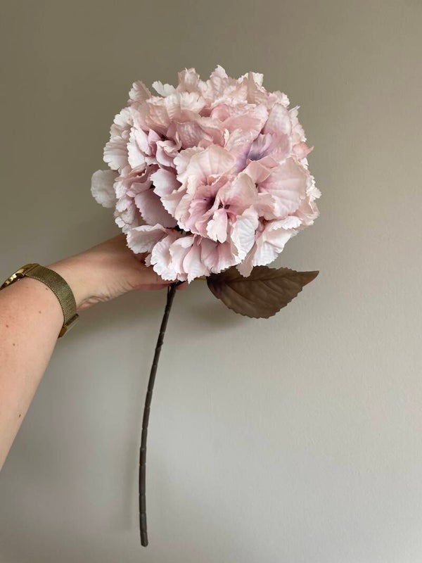 Zijdetak hortensia roze