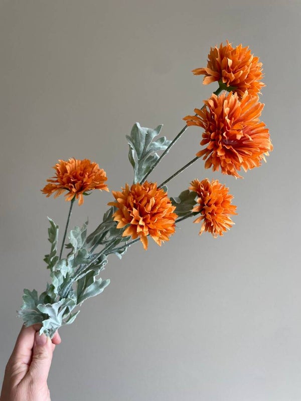 Chrysant roest oranje