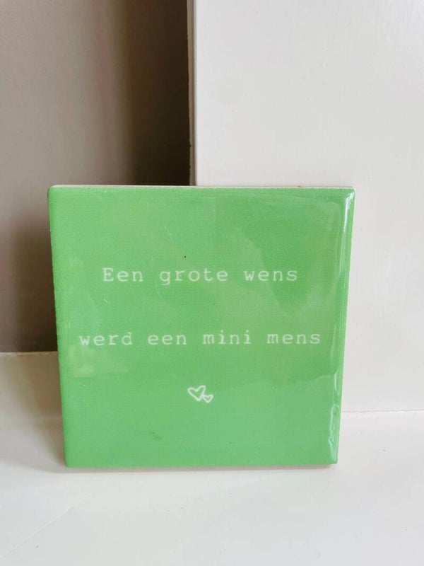 Tegeltje