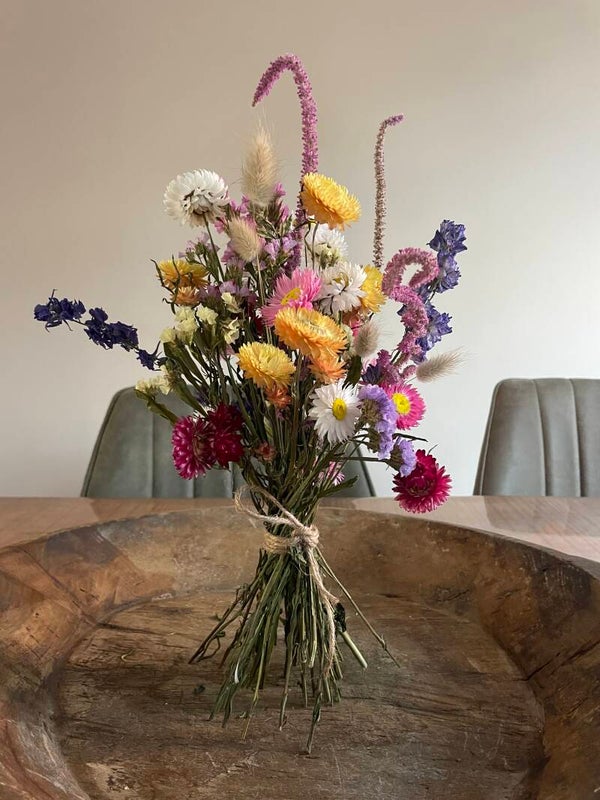 Droogboeket Rosé Flower mixed