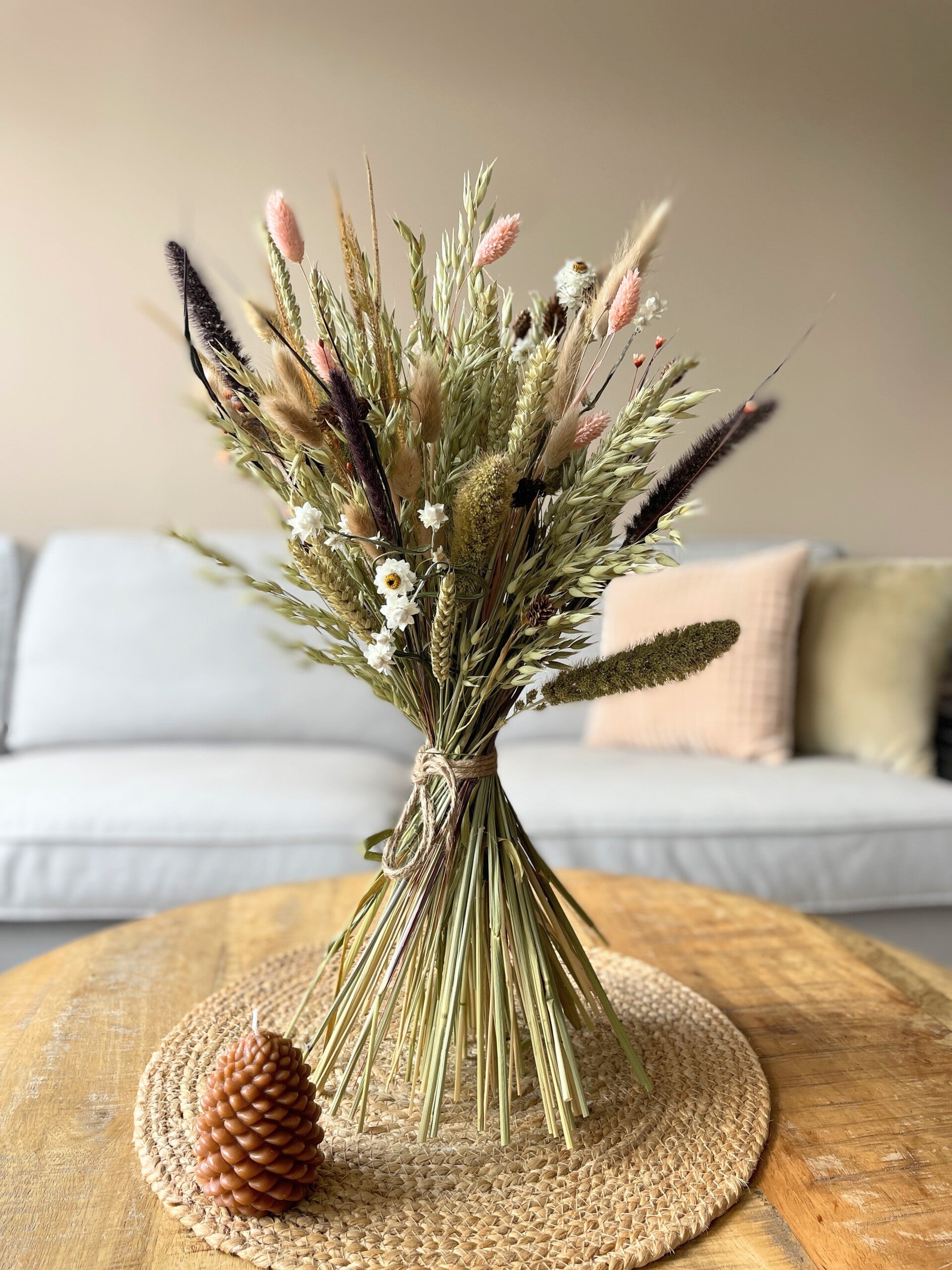 Droogboeket Little Roze