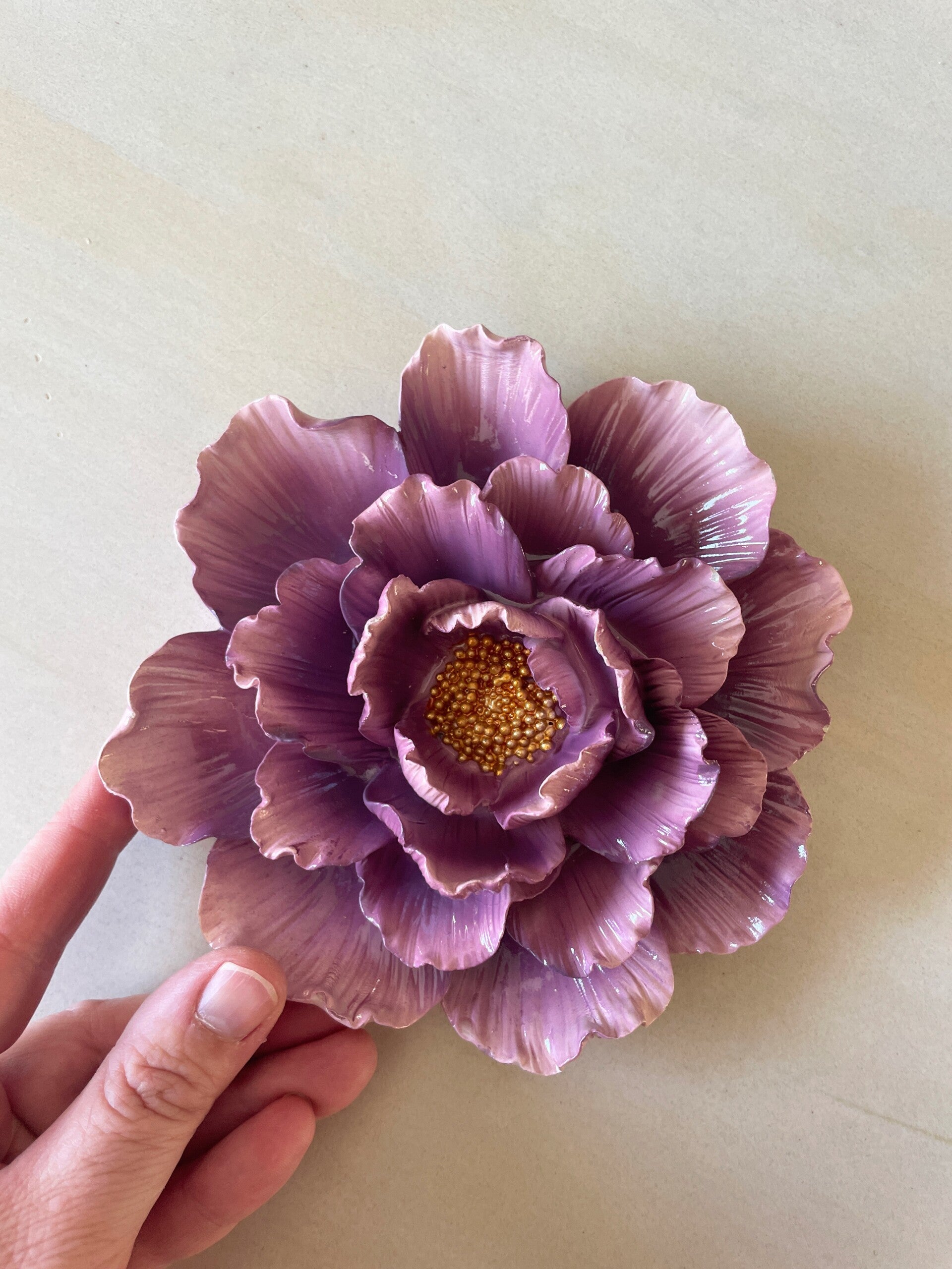 Wandbloem Lavende paars